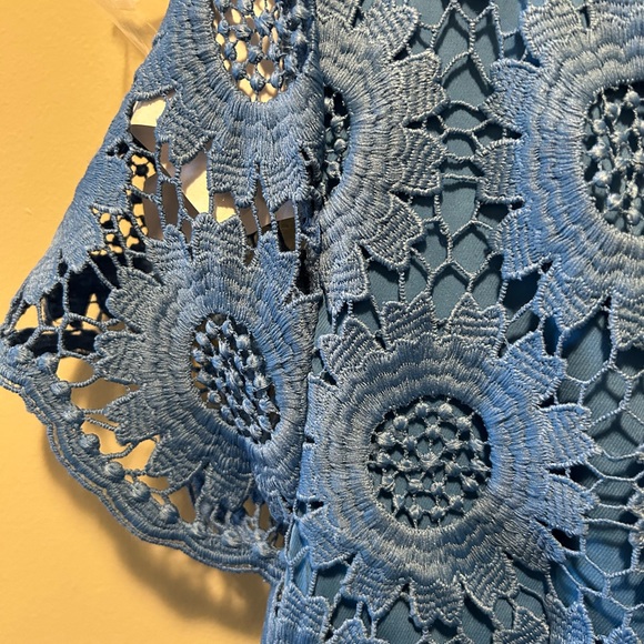 Talbots🌻HP 🌻 sunflower size 6 dress:CORNFLOWER see first photo for color - Picture 8 of 10